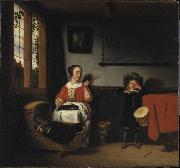 Nicolaes maes The Naughty Drummer china oil painting artist